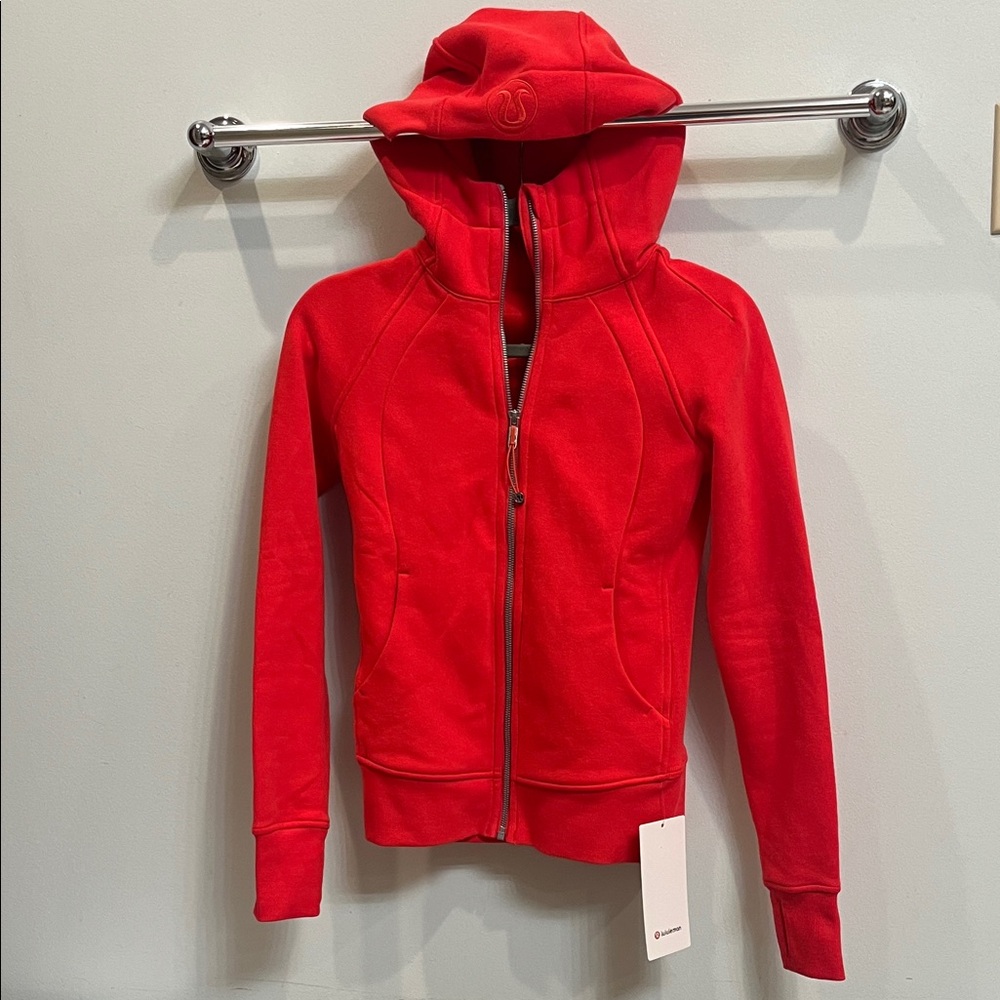 lululemon athletica pink/red Zip-Up Hoodie